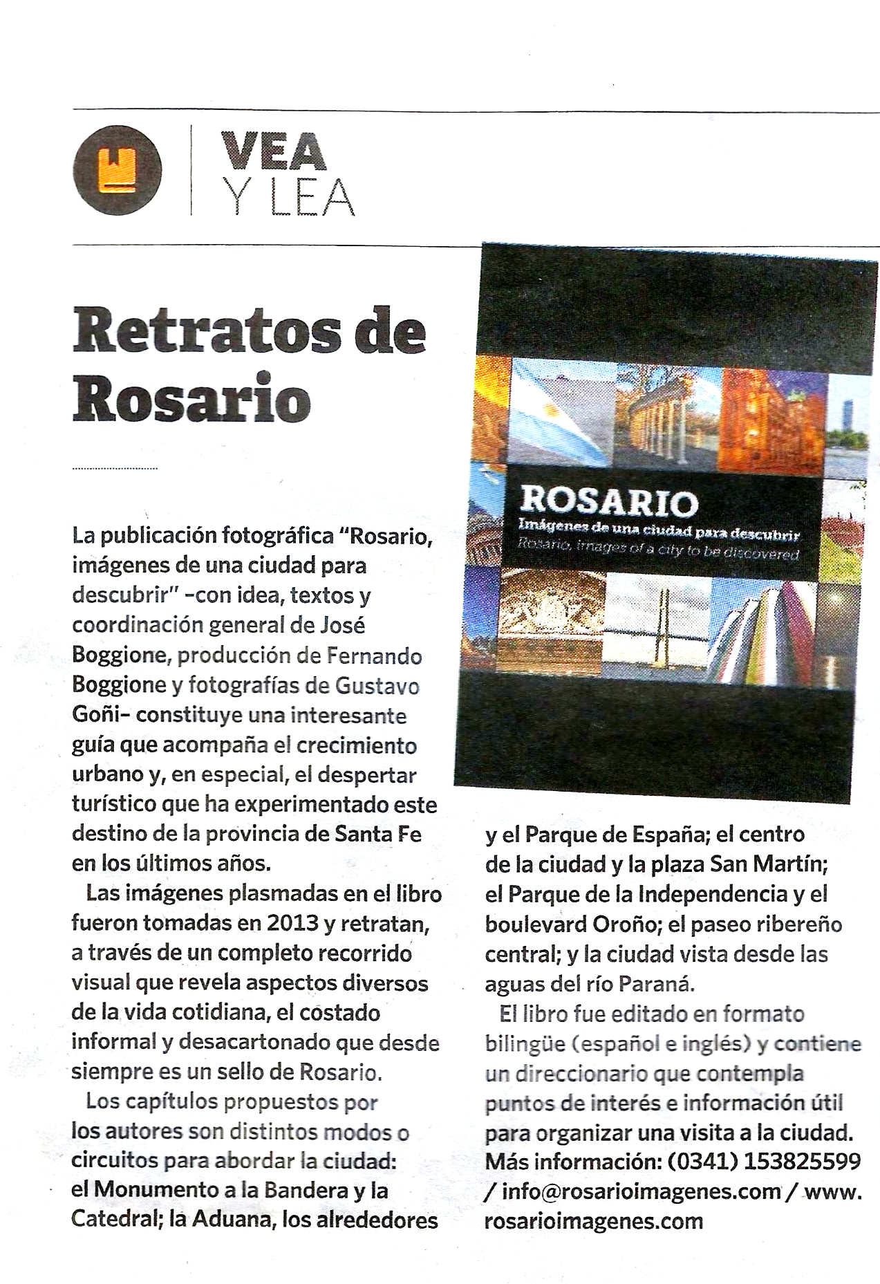 2014-01-19 Diario Clarín (Viajes) pág 11